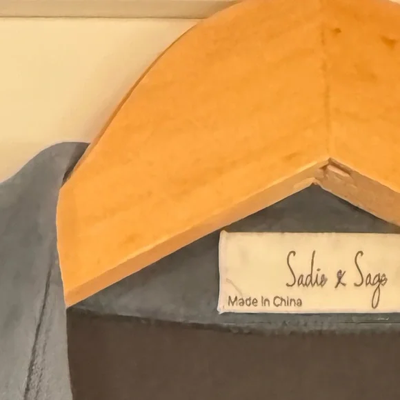 Like New, sᴀᴅɪᴇ & sᴀɢᴇ, Women's Microsuede Trench Coat I Dark Green, sᴍᴀʟʟ